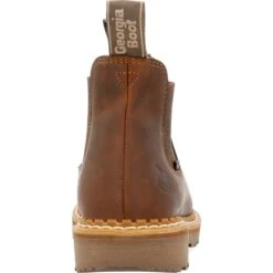 Georgia Women's Giant Revamp 5" WP Pull-On Chelsea Boot Brown- GB00432 -Rocky Store GB00432 back