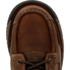 Georgia Men's Athens 360 5" Soft Toe WP Work Boot - Brown - GB00439 -Rocky Store GB00439 birdseye