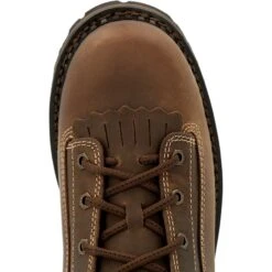 Georgia Men's AMP LT Low Heel Logger 9" Soft Toe WP Work Boot- GB00472 -Rocky Store GB00472 birdseye