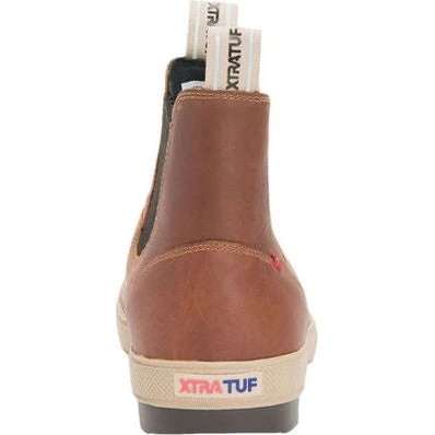 Xtratuf Men's Legacy Waterproof Leather Chelsea Boot - Brown - LCM700 6 Xtratuf Men's Legacy Waterproof Leather Chelsea Boot - Brown - LCM700 - Image 4