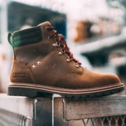 Kodiak Women's Bralorne 6" WP Slip Resist Safety Work Boot -Brown- 4TDSBN -Rocky Store LS KD 4TDSBN 1