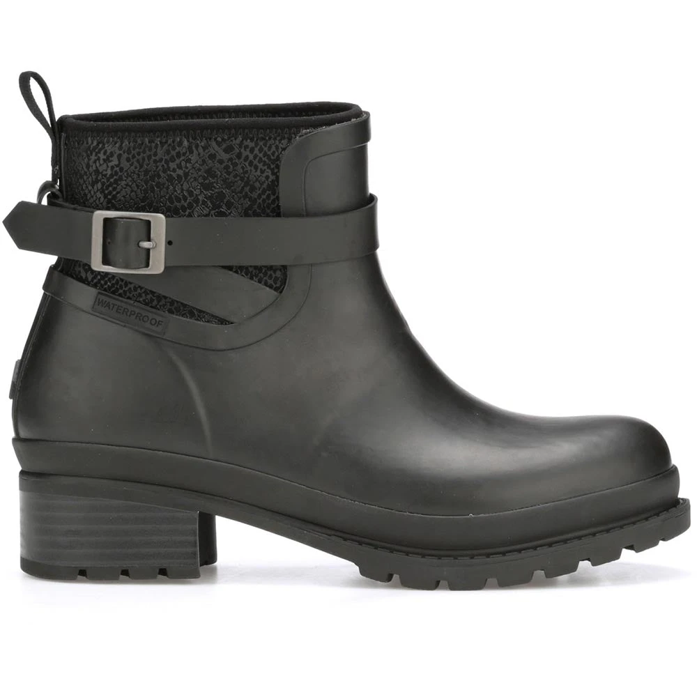 Muck Women's Liberty WP Anke Rubber Boot- BLack - LWKR 4 Muck Women's Liberty WP Anke Rubber Boot- BLack - LWKR - Image 2