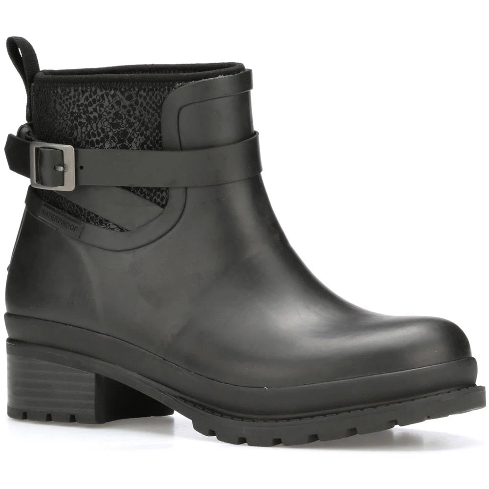 Muck Women's Liberty WP Anke Rubber Boot- BLack - LWKR 3 Muck Women's Liberty WP Anke Rubber Boot- BLack - LWKR