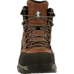 Michelin Men's HydroEdge 6" Alloy Toe WP PR Work Boot - Brown- MIC0006 13 Michelin Men's HydroEdge 6" Alloy Toe WP PR Work Boot - Brown- MIC0006 -Rocky Store MIC0006 front