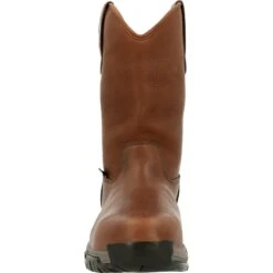 Michelin Men's HydroEdge 11" Alloy Toe WP Metguard Work Boot- Black- MIC0007 13 Michelin Men's HydroEdge 11" Alloy Toe WP Metguard Work Boot- Black- MIC0007 -Rocky Store MIC0007 front