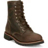 Chippewa Men's Classic 2.0 8" Soft Toe Lace Up Work Boot -Brown- NC2085 1 Chippewa Men's Classic 2.0 8" Soft Toe Lace Up Work Boot -Brown- NC2085 -Rocky Store NC2085 1000x1000 1