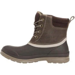 Muck Men's Originals Duck Lace Waterproof Duty Boot - Brown - ODL-901 -Rocky Store ODL901 5 LARGE 68ea92b4 3279 4c79 8f5a 999a6f447fca