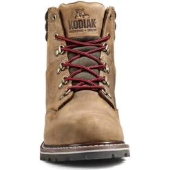 Kodiak Women's Bralorne 6" WP Slip Resist Safety Work Boot -Brown- 4TDSBN -Rocky Store PS KD 4TDSBN F