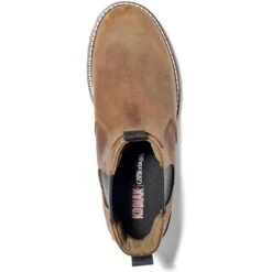 Kodiak Women's Bralorne WP Slip Resist Chelsea Work Boot -Brown- 4TEABN -Rocky Store PS KD 4TEABN T
