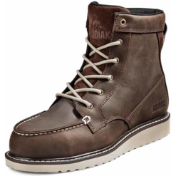 Kodiak Women's Whitton 6" ST Puncture Resist Safety Work Boot -Brown- 4TEYDB -Rocky Store PS KD 4TEYDB 3L