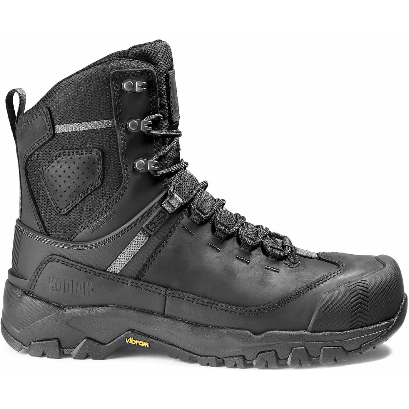 Kodiak Men's Quest Bound 8" Comp Toe WP Safety Work Boot -Black- 4THHBK 4 Kodiak Men's Quest Bound 8" Comp Toe WP Safety Work Boot -Black- 4THHBK - Image 2