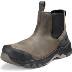 Kodiak Men's Quest Bound Comp Toe WP Chelsea Work Boot -Fossil- 4THNFS -Rocky Store PS KD 4THNFS 3L