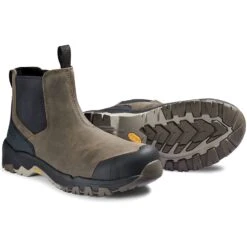 Kodiak Men's Quest Bound Comp Toe WP Chelsea Work Boot -Fossil- 4THNFS -Rocky Store PS KD 4THNFS P