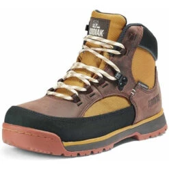 Kodiak Women's Greb Classic Steel Toe WP Hiker Work Boot -Brown- 834YBN -Rocky Store PS KD 834YBN 3L