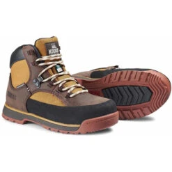 Kodiak Women's Greb Classic Steel Toe WP Hiker Work Boot -Brown- 834YBN -Rocky Store PS KD 834YBN P