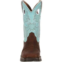Durango Women's Lady Rebel Square Toe Western Boot - Brown - RD3471 -Rocky Store RD3471 front