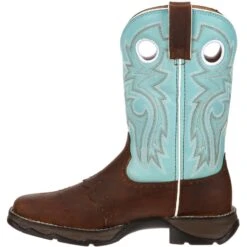 Durango Women's Lady Rebel Square Toe Western Boot - Brown - RD3471 -Rocky Store RD3471 instep profile