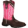 Durango Women's Benefiting Stefanie Spielman Square Toe Western Boot -Rocky Store RD3557