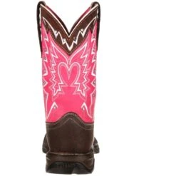 Durango Women's Benefiting Stefanie Spielman Square Toe Western Boot -Rocky Store RD3557 back