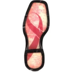 Durango Women's Benefiting Stefanie Spielman Square Toe Western Boot -Rocky Store RD3557 outsole