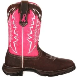 Durango Women's Benefiting Stefanie Spielman Square Toe Western Boot -Rocky Store RD3557 profile
