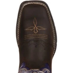 Durango Women's Lady Rebel 10" Square Toe Western Boot- Brown - RD3576 -Rocky Store RD3576 birdseye