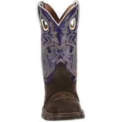 Durango Women's Lady Rebel 10" Square Toe Western Boot- Brown - RD3576 -Rocky Store RD3576 front