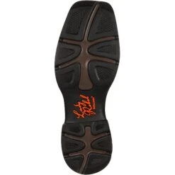 Durango Women's Lady Rebel 10" Square Toe Western Boot- Brown - RD3576 -Rocky Store RD3576 outsole