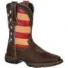 Durango Women's Lady Rebel Patriotic 10" Square Toe Western Flag Boot RD4414 1 Durango Women's Lady Rebel Patriotic 10" Square Toe Western Flag Boot RD4414 -Rocky Store RD4414
