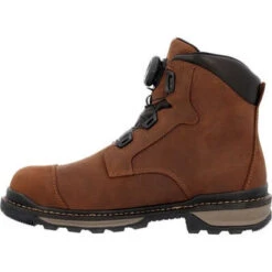 Rocky Men's Rams Horn 6" Comp Toe WP Outdoor Work Boot -Brown- RKK0390 -Rocky Store RKK0390 5 LARGE 8bac4ad3 1211 434c 8f08 4a3964a14e38