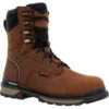 Rocky Men's Rams Horn 8" WP Comp Toe Work Boot Brown RKK0394 -Rocky Store RKK0394 LARGE dcbce7a3 1e54 41d8 b892 7606a1ffe9b0