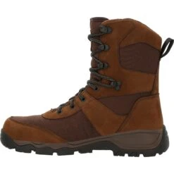 Rocky Men's Red Mountain 8" WP 400G Ins Hunting Boot - Brown - RKS0546 -Rocky Store RKS0546 instep profile