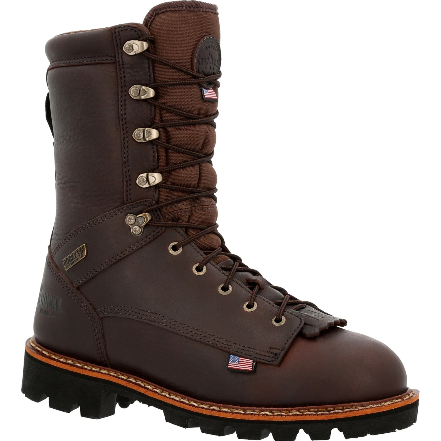 Rocky Men's ELK Stalker 10" WP 1000G USA Made Outdoor Hunt Boot- RKS0549 3 Rocky Men's ELK Stalker 10" WP 1000G USA Made Outdoor Hunt Boot- RKS0549