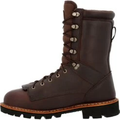 Rocky Men's ELK Stalker 10" WP 1000G USA Made Outdoor Hunt Boot- RKS0549 12 Rocky Men's ELK Stalker 10" WP 1000G USA Made Outdoor Hunt Boot- RKS0549 -Rocky Store RKS0549 instep profile