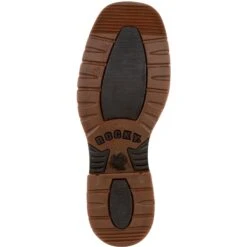 Rocky Men's Original Ride FLX 11" Sqr Toe WP Western Work Boot- RKW0336 -Rocky Store RKW0336 outsole