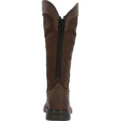 Rocky Men's Original Ride FLX 16" Comp Toe WP Snake Boot- Brown- RKW0347 -Rocky Store RKW0347 4 LARGE 01424015 5770 4dbd 959d b40c908c355a