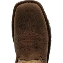 Rocky Men's Legacy 32 11" Square Toe WP Western Boot - Brown - RKW0355 -Rocky Store RKW0355 birdseye