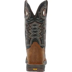 Rocky Men's Legacy 32 11" Steel Toe WP Western Work Boot- Brown- RKW0356 11 Rocky Men's Legacy 32 11" Steel Toe WP Western Work Boot- Brown- RKW0356 -Rocky Store RKW0356 back
