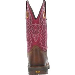 Rocky Women's Legacy 32 11" Square Toe Western Boot - Brown - RKW0357 -Rocky Store RKW0357 back