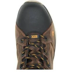 Wolverine Men's Rigger EPX 6" Safety Toe WP Wedge Work Boot Brown - W10797 -Rocky Store WBSM W10797 062520 F20 TOP