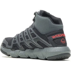Wolverine Men's Rev Vent Durashocks Safety Toe Boot - Charcoal - W211018 -Rocky Store WBSM W211018 041320 S21 225 eb5a574b 3110 4bcf 9798 474ca26859f6