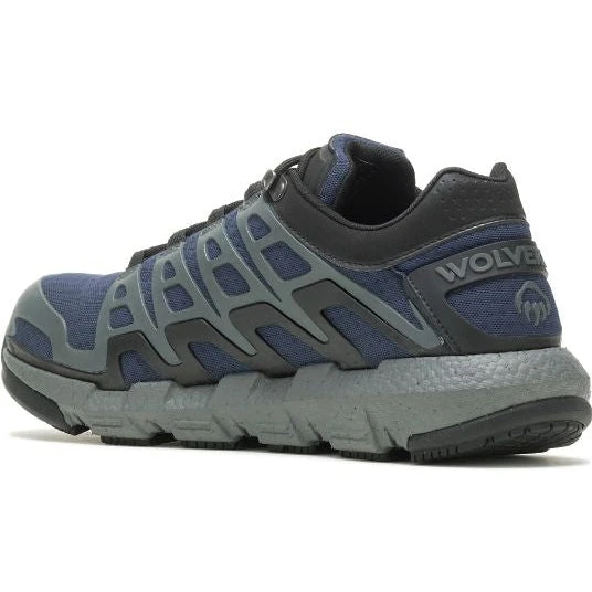 Wolverine Men's Rev Vent Durashocks Safety Toe Work Shoe -Navy- W211176 5 Wolverine Men's Rev Vent Durashocks Safety Toe Work Shoe -Navy- W211176 - Image 3