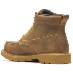 Wolverine Men's Floorhand 6" Steel Toe WP Work Boot -Tan- W221049 -Rocky Store WBSM W221049 062722 S23 225