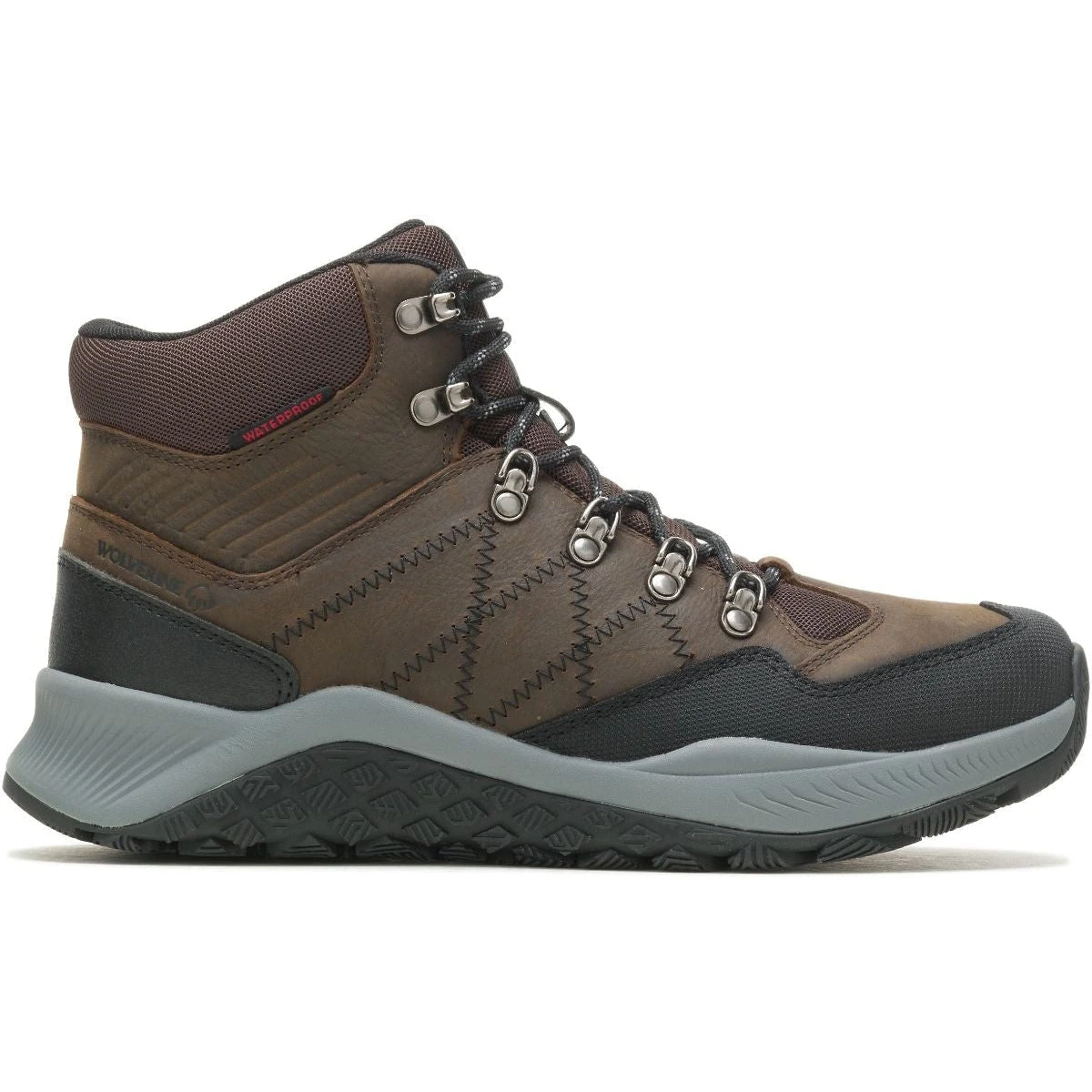Wolverine Men's Luton Waterproof Hiker Boot - Brown - W880298 4 Wolverine Men's Luton Waterproof Hiker Boot - Brown - W880298 - Image 2