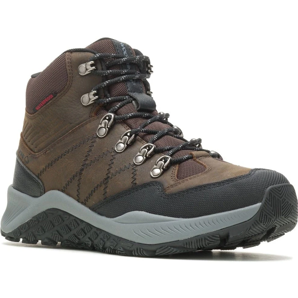 Wolverine Men's Luton Waterproof Hiker Boot - Brown - W880298 3 Wolverine Men's Luton Waterproof Hiker Boot - Brown - W880298