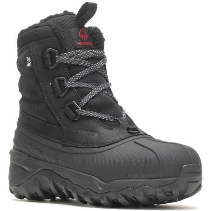 Wolverine Men's Glacier Surge 6" WP Insulated Outdoor Work Boot - Black - W880311 3 Wolverine Men's Glacier Surge 6" WP Insulated Outdoor Work Boot - Black - W880311