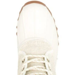 Wolverine Women's Torrent Wool Duck Boot Ivory Wool W880346 -Rocky Store WBSW W880346 090921 F21 TOP