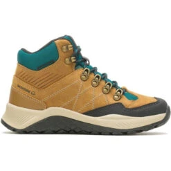 Wolverine Women's Luton Mid WP Outdoor Hiker Boot -Gold- W880386 -Rocky Store WBSW W880386 110221 F22 000