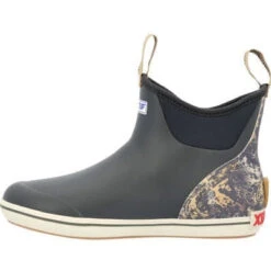 Xtratuf Men's Trolling Pack 6" WP Slip Resistant Ankle Deck Boot -Grey- XMAB1TP -Rocky Store XMAB1TP 5 LARGE eb7874c6 e5fb 4604 b0e9 15ed1dfc9ccf