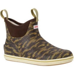 Xtratuf Men's Ankle 6" Waterproof Slip Resistant Deck Boot - Camo - XMAB9CH